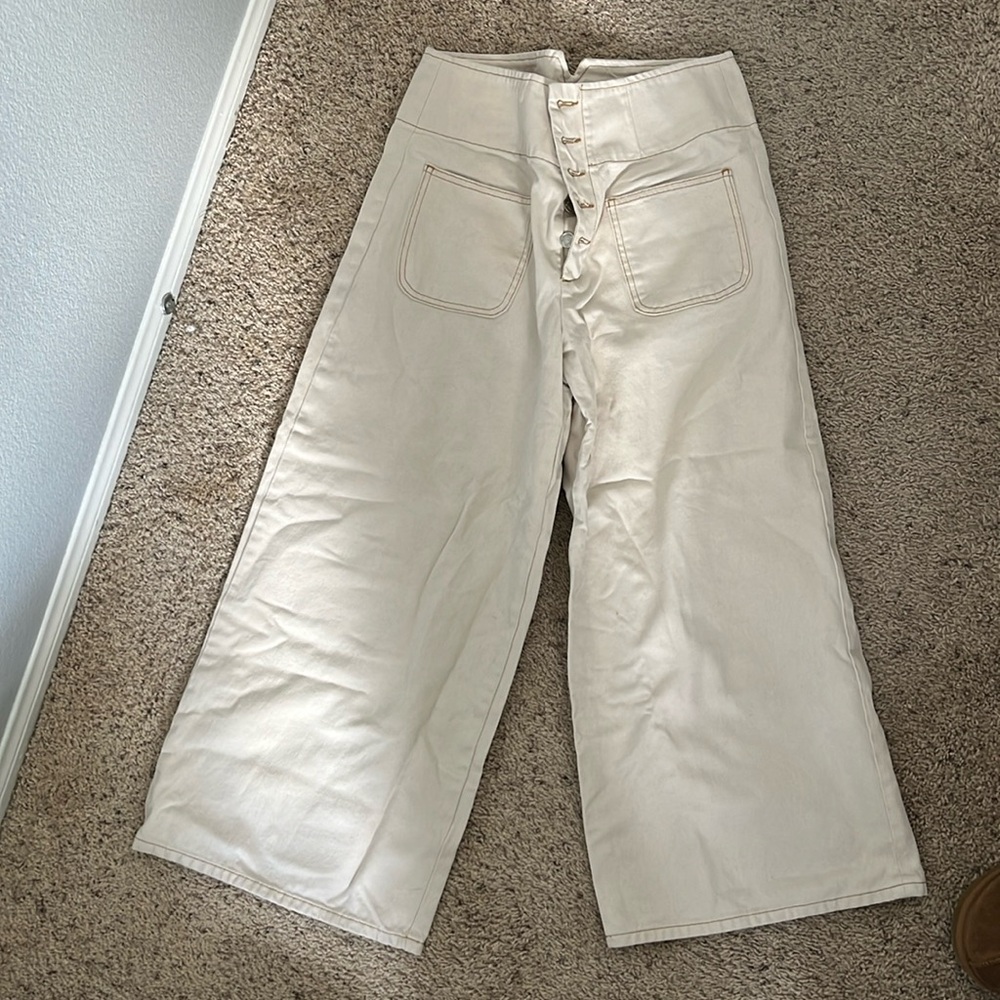 Brand new free people wide leg pants